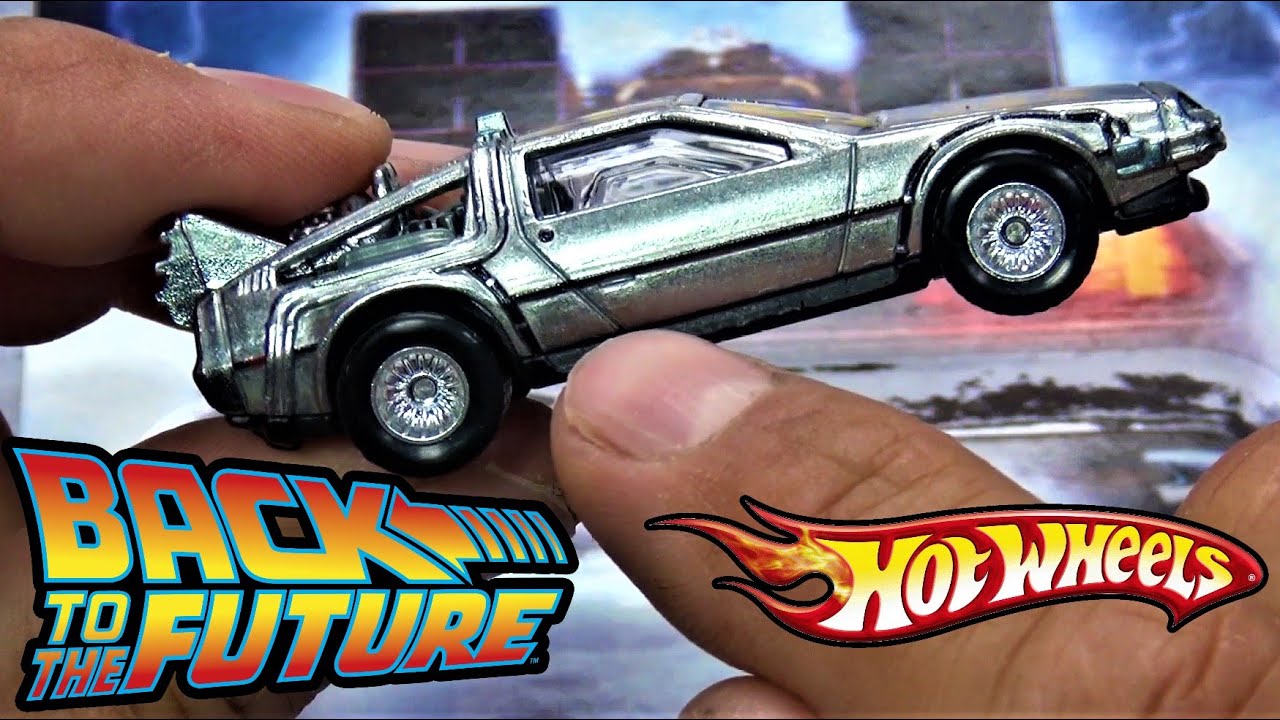 Hot Wheels Premium Back to The Future Delorean Time Machine DMC55 1:64 scale