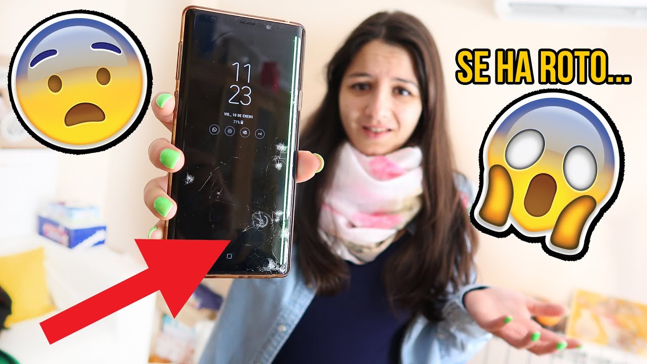 NATALIA HA ROTO SU SMARTPHONE...