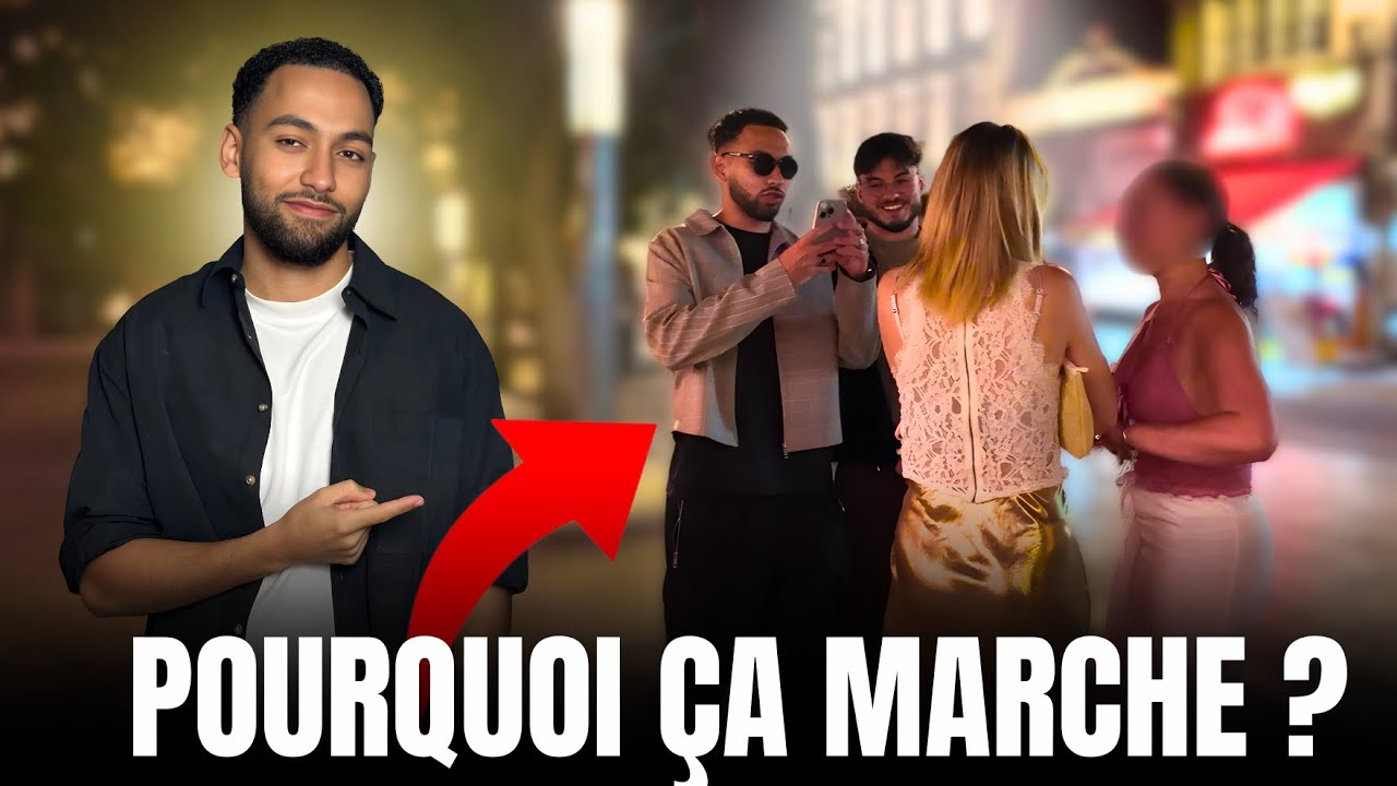 Tu parles aux femmes mais elles s'ennuient... (regarde plutôt comment je fais)