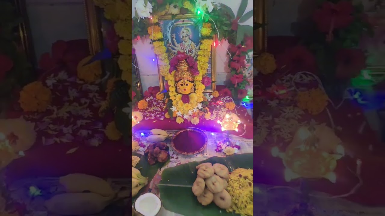 Durga devi puja at home 🙏🙏