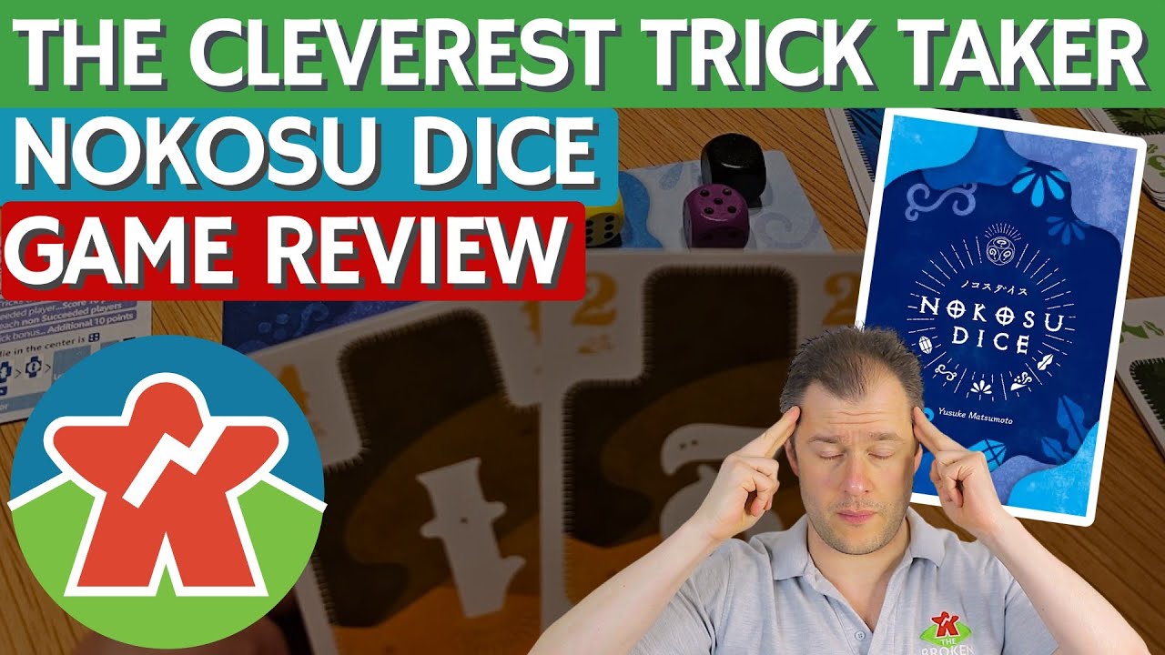 Nokosu Dice - Board Game Review - The Cleverest Trick Taker