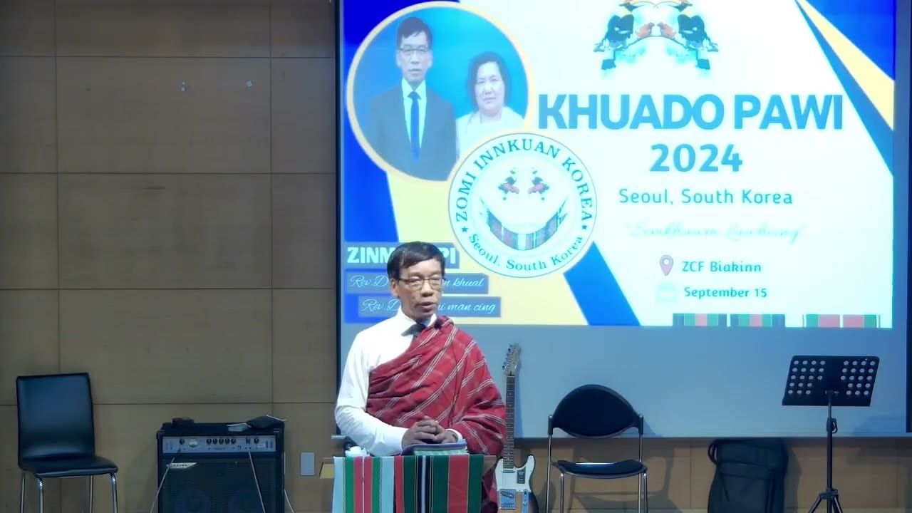 Zomi Tangthu Sutna - Rev. Dr. Gin Khan Khual (Zomi History)