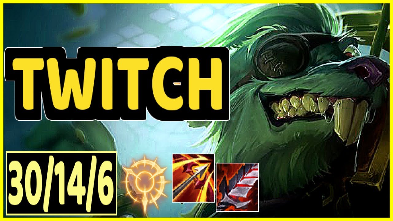 TWITCH VS EZREAL - 30/14/6 KDA ADC GAMEPLAY EMERALD IV