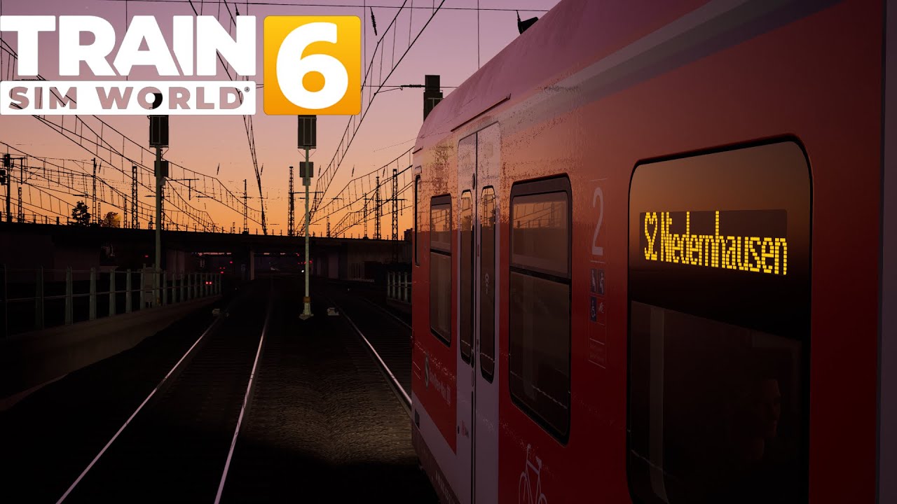 Mit der S2 nach Niedernhausen I Train Sim World 6 #1 I S2 BR 423 S-Bahn Frankfurt