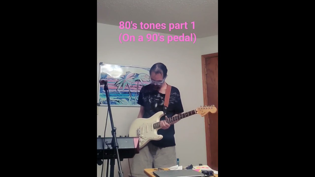 a 90's Boss Multi-Effects used for 80's Boston Style tones.