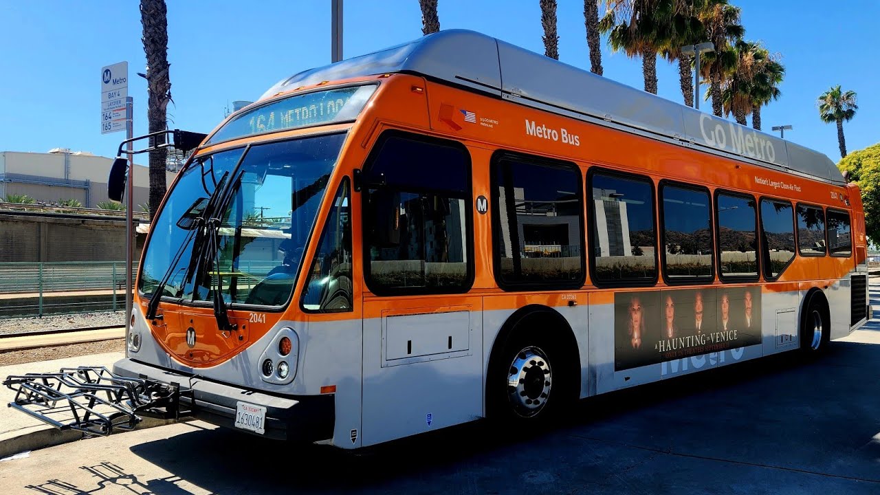 LACMTA 2022 ENC Axess BRT CNG #2041