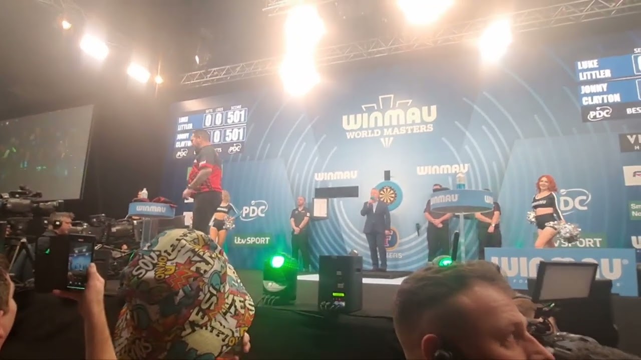 Live Darts Walk-on's | Luke Littler & Johny Clayton | Winmau Darts Masters (Milton Keynes) 2025