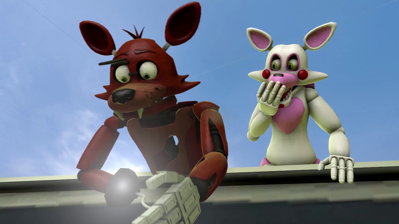 [SFM FNAF] Семья Фокси: увлечение рыбалкой