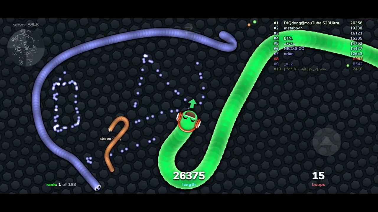 #지렁이게임#slitherio#s23울트라#s23ultra#아비치#Avicii