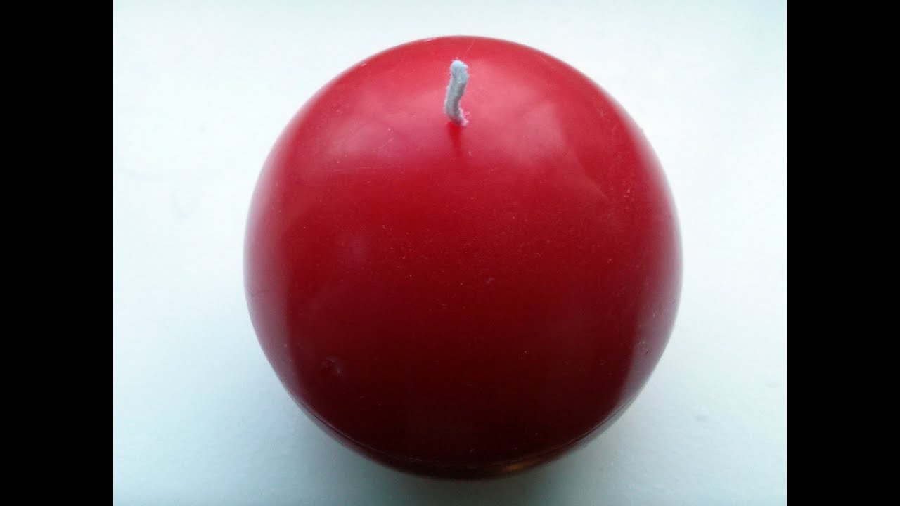 Make Globe/Round/Sphere Candles