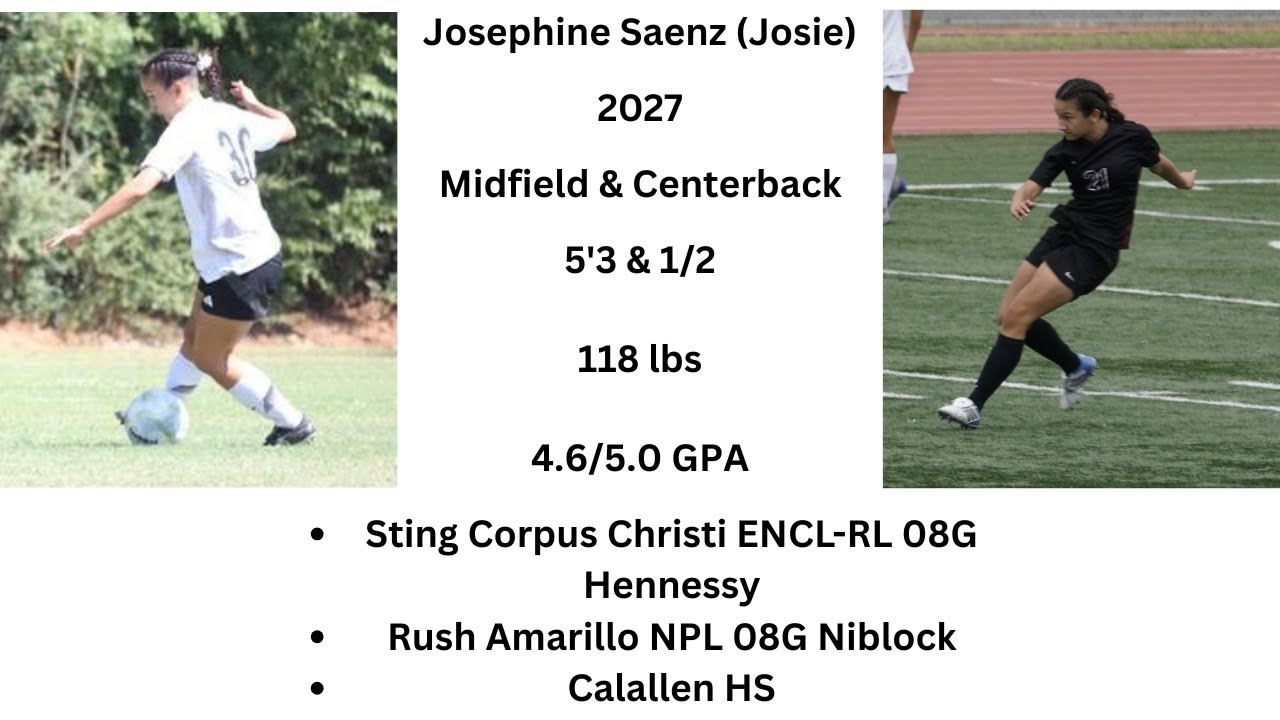 Josie Saenz Highlight Video!