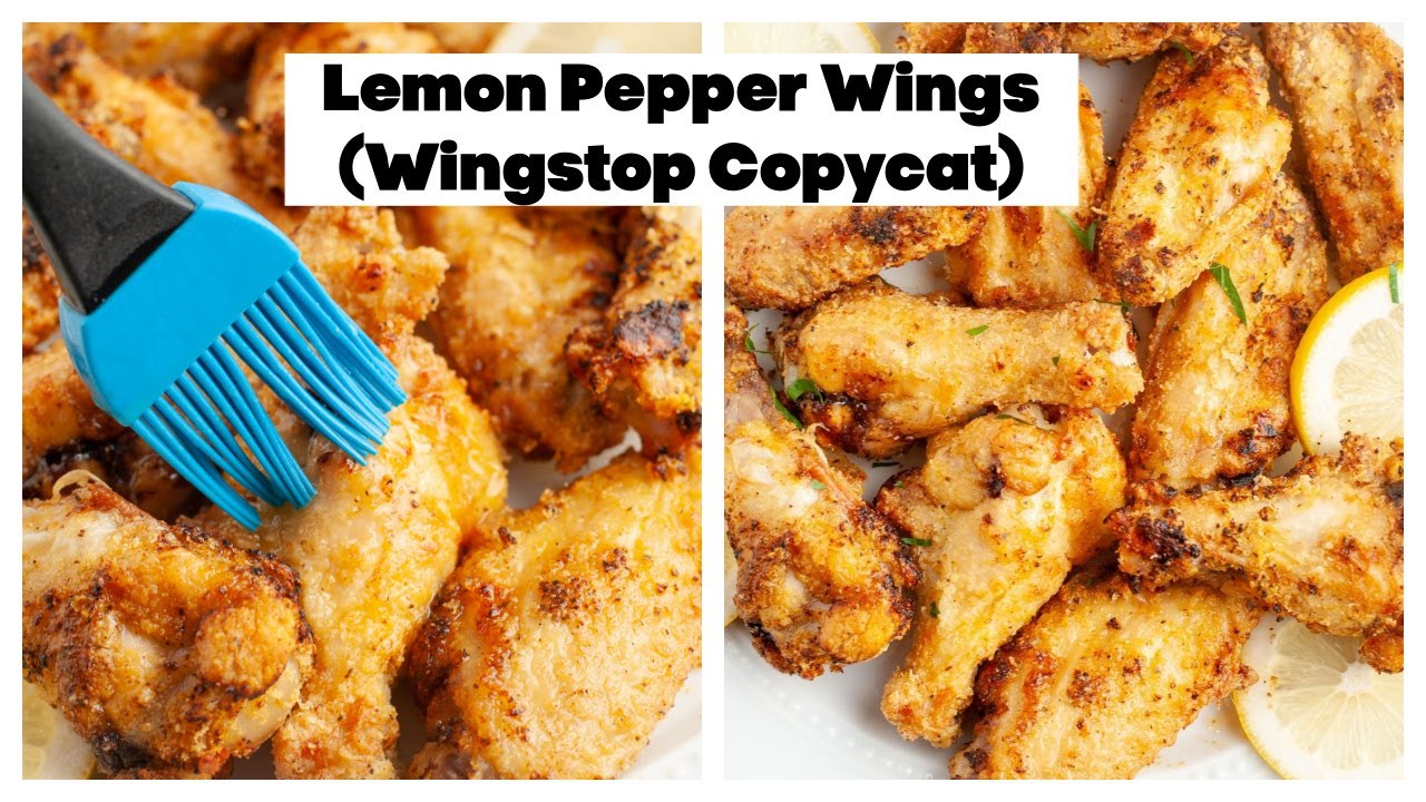 Copycat Wingstop Lemon Pepper Wings