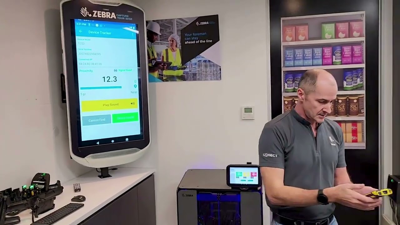 Zebra Device Tracker Live Demonstration