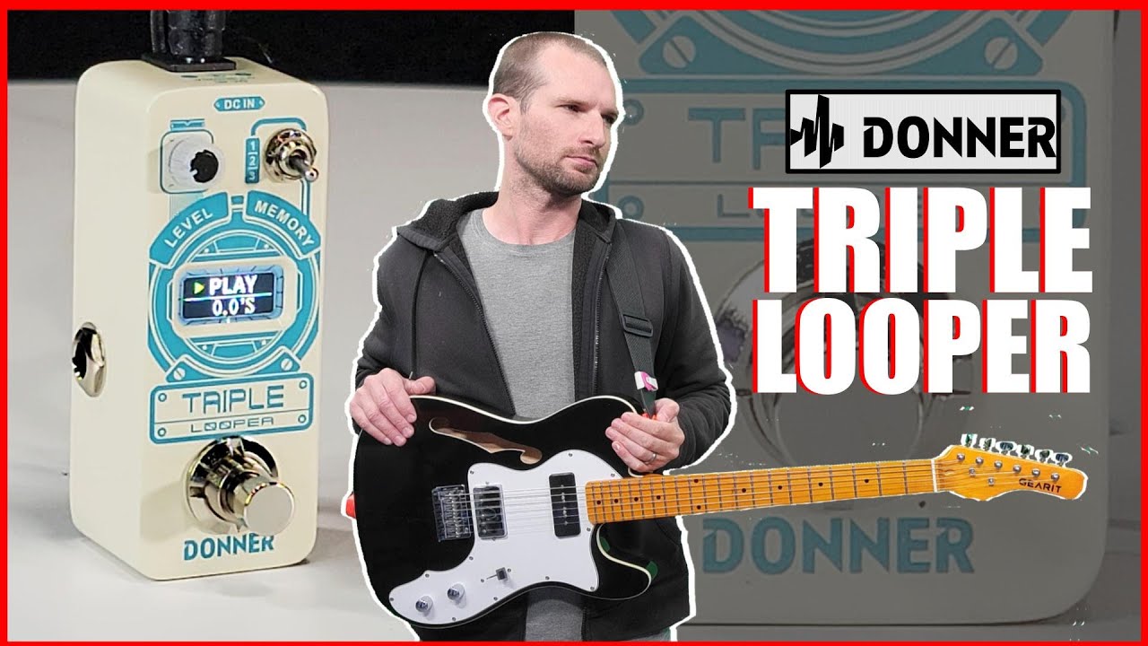 Is This Donner Looper Any Good? - Donner Triple Looper Guitar Pedal