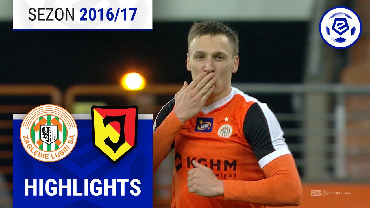 Zagłębie Lubin - Jagiellonia Białystok 3:4 | SKRÓT | Ekstraklasa 2016/17 | 28. Kolejka