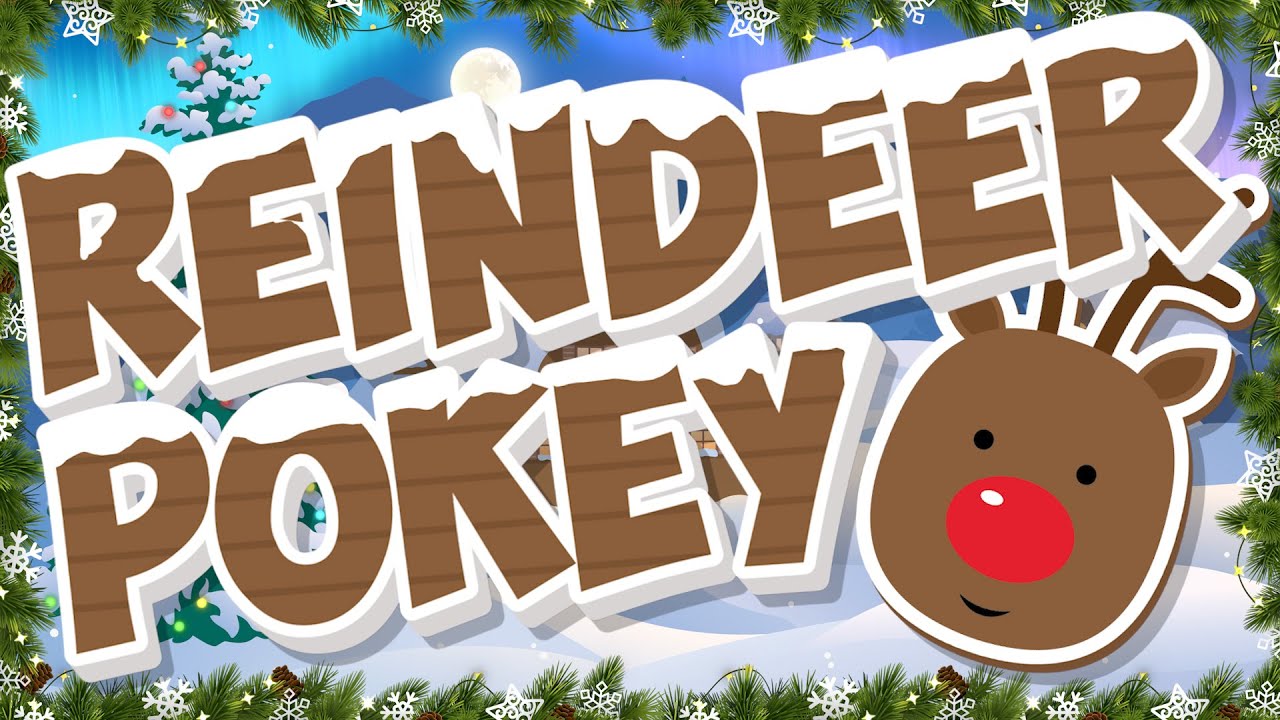 Reindeer Pokey | Holiday Song | Jack Hartmann