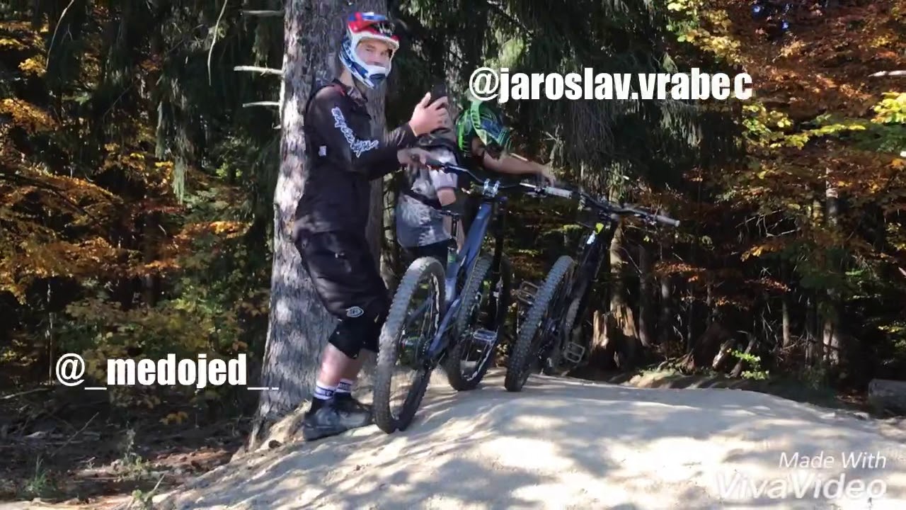 Fall ride in bikepark jasenska