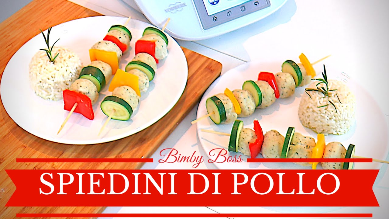 Spiedini di Pollo al Vapore | Bimby TM6 - TM5 -TM31 | Thermomix