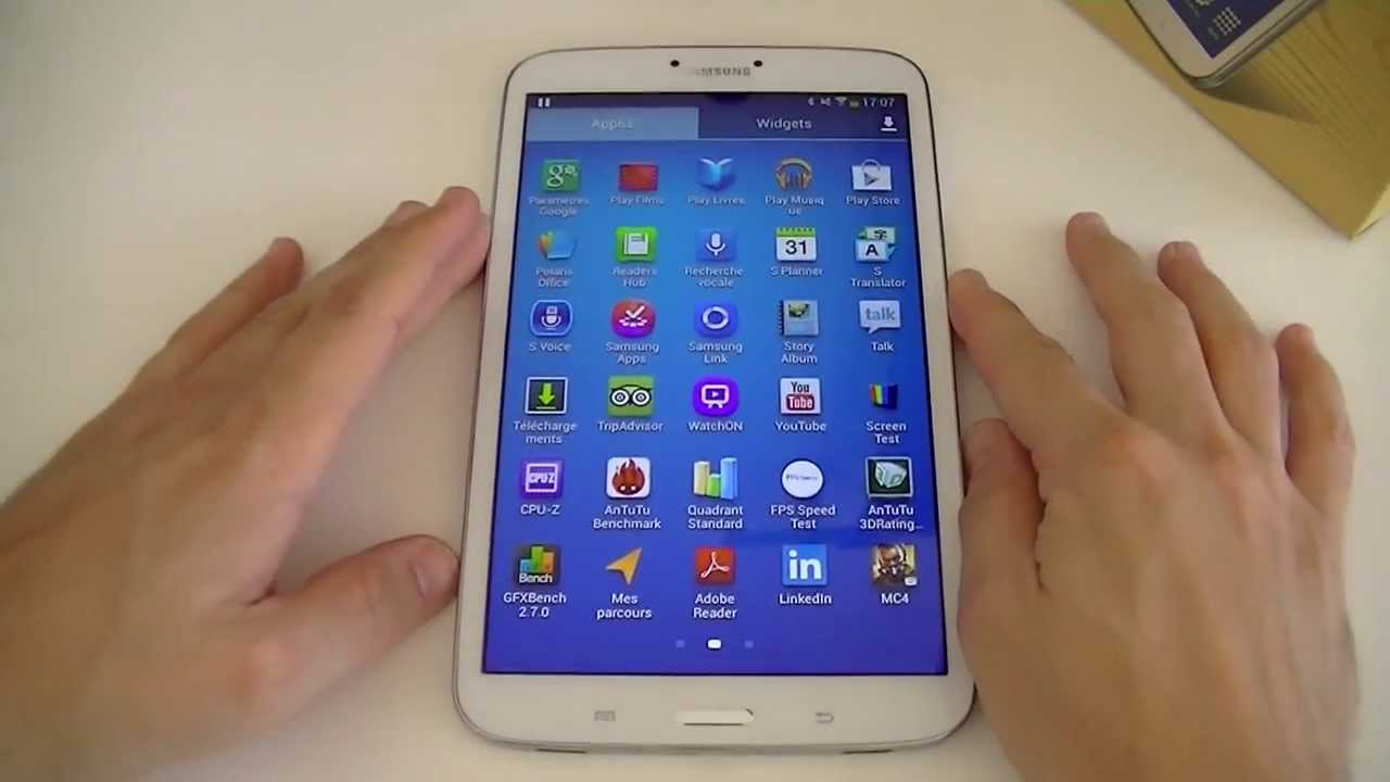 Test de la Samsung Galaxy Tab 3 (8.0 pouces) | par Top-For-Phone.fr