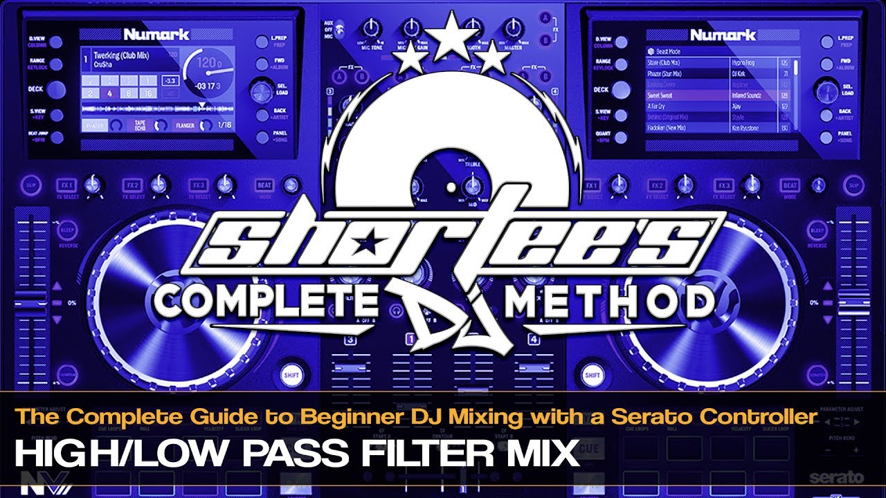 How to Mix with the High/Low Pass Filter for DJing on a Serato Controller [DJ Mixing Tutorial]