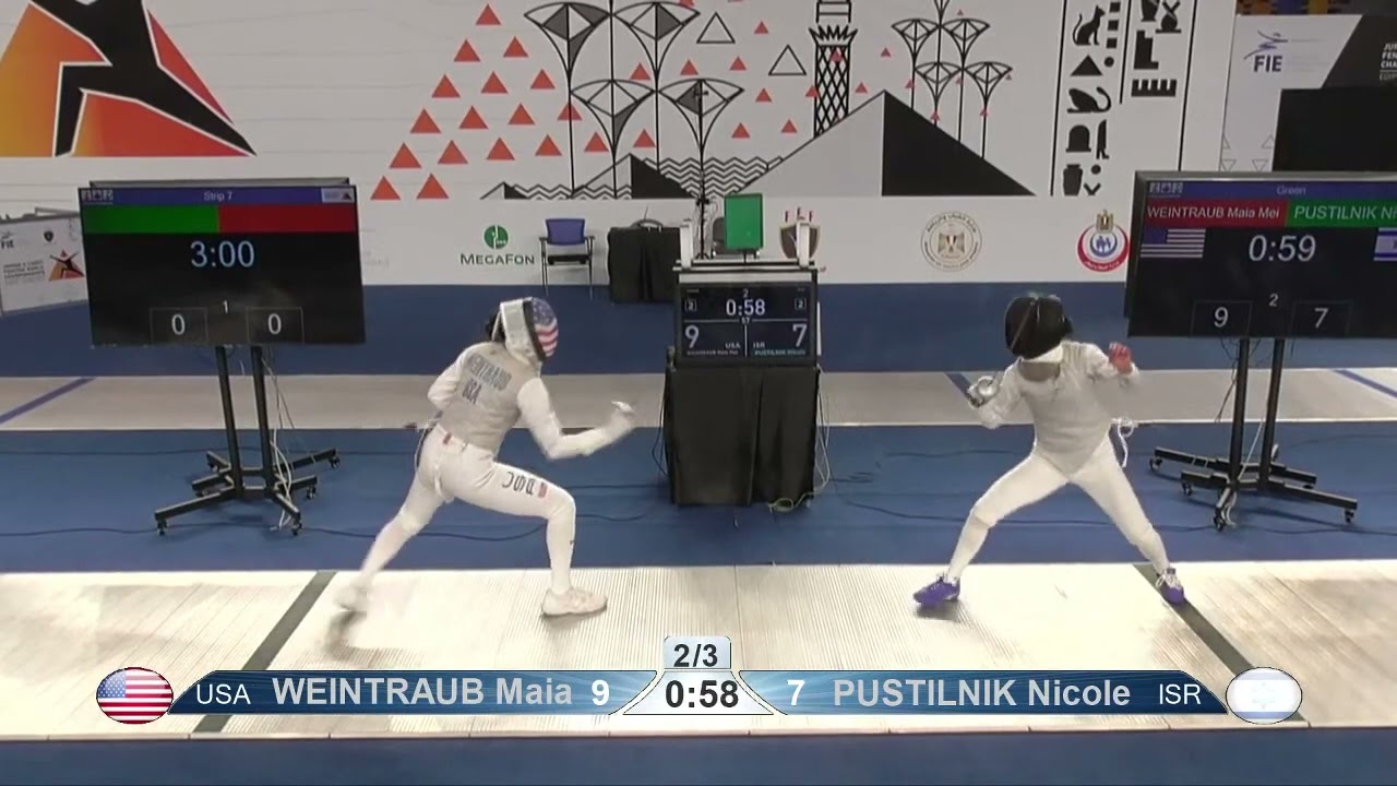 Cairo Worlds 2021 JWF - L8 - Weintraub USA v Pustilnik ISR