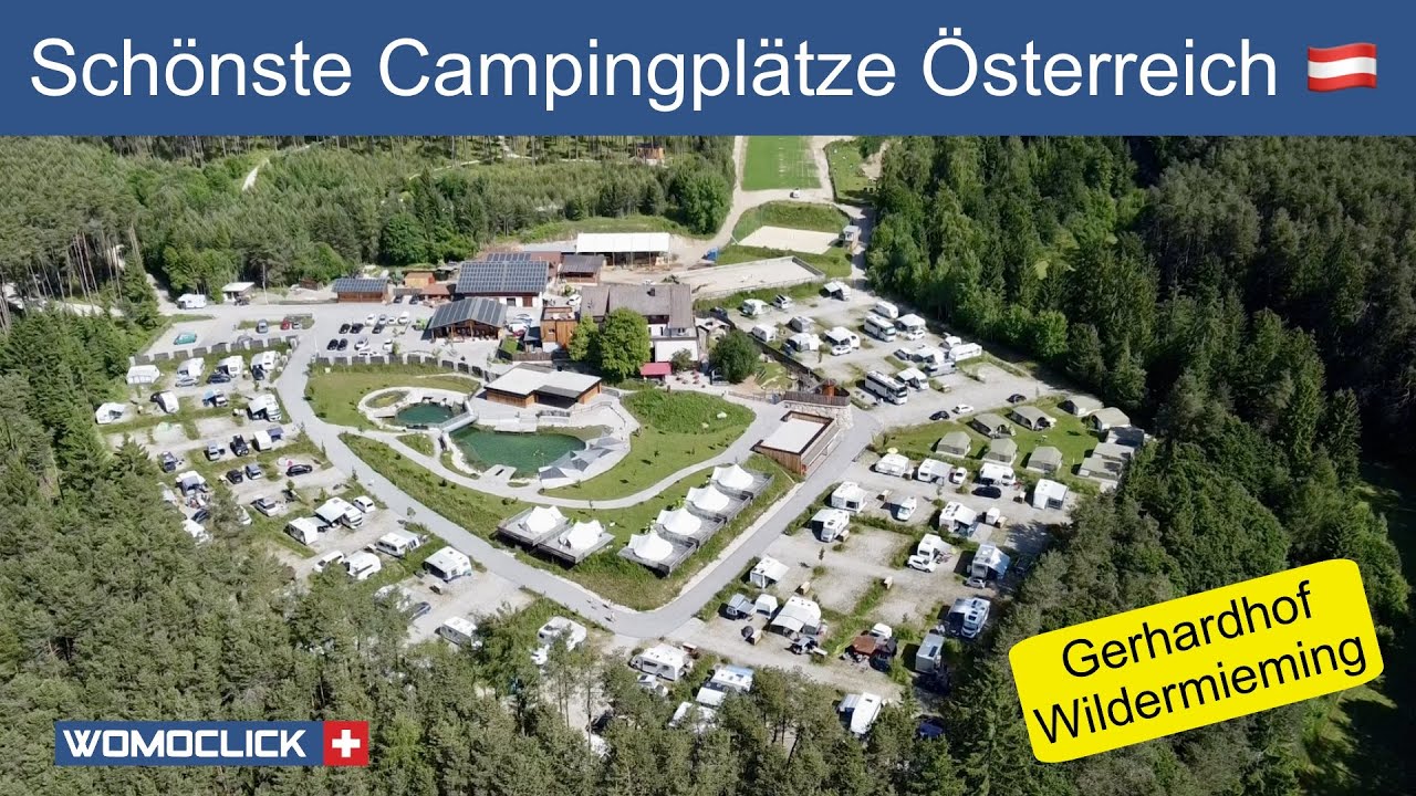 Gerhardhof  - Wildermieming Tirol - Schönste Campingplätze 🇦🇹 Wohnmobilstellplatz #topstellplatz