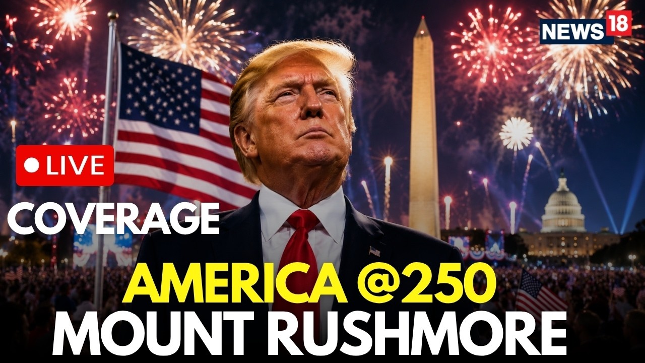 US 250th Anniversary LIVE | Grand Celebrations In Washington LIVE | Trump's Big July 4 Speech | N18G