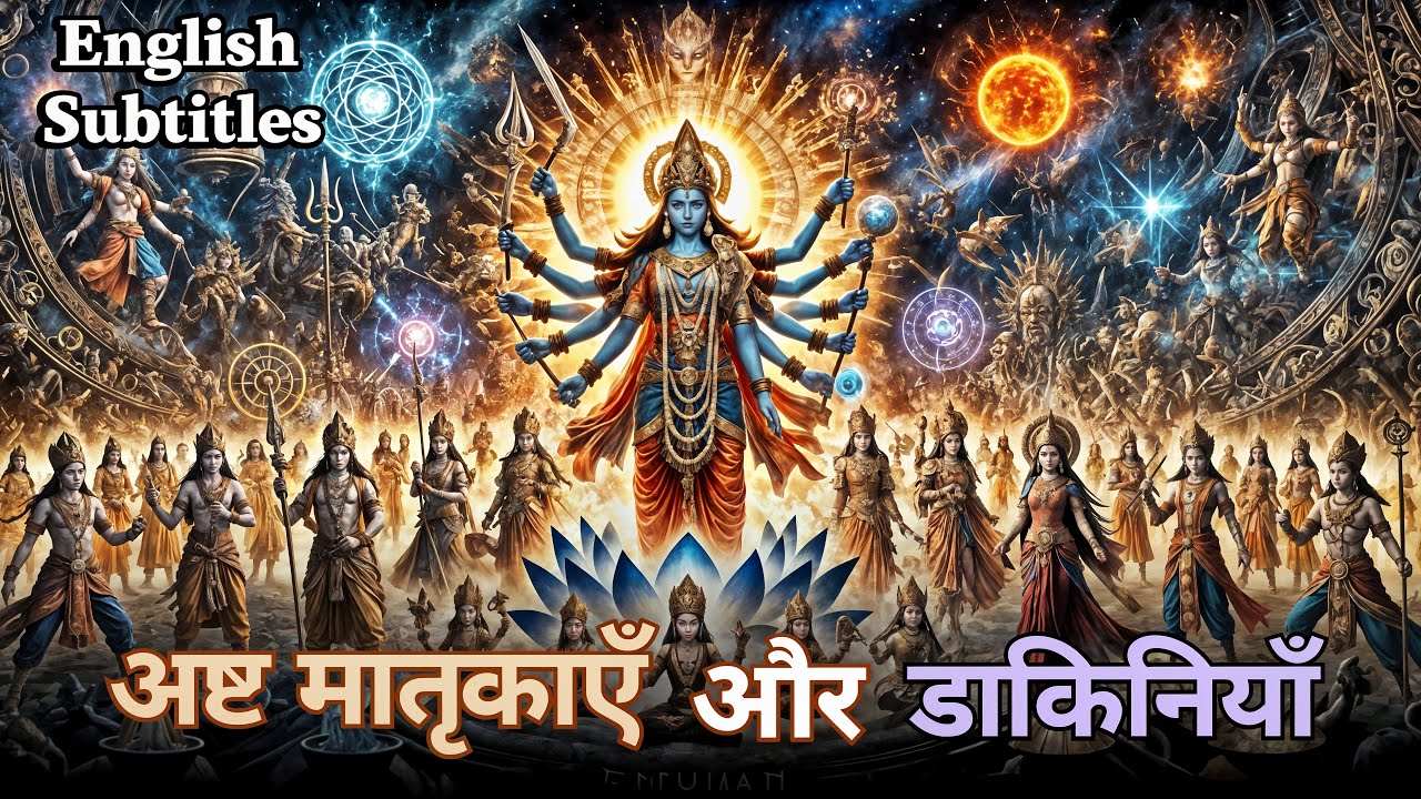 📜  Ashta Matrikas & Dakinis: The Mystical Forces of Shakti (In Hindi) 🔱✨