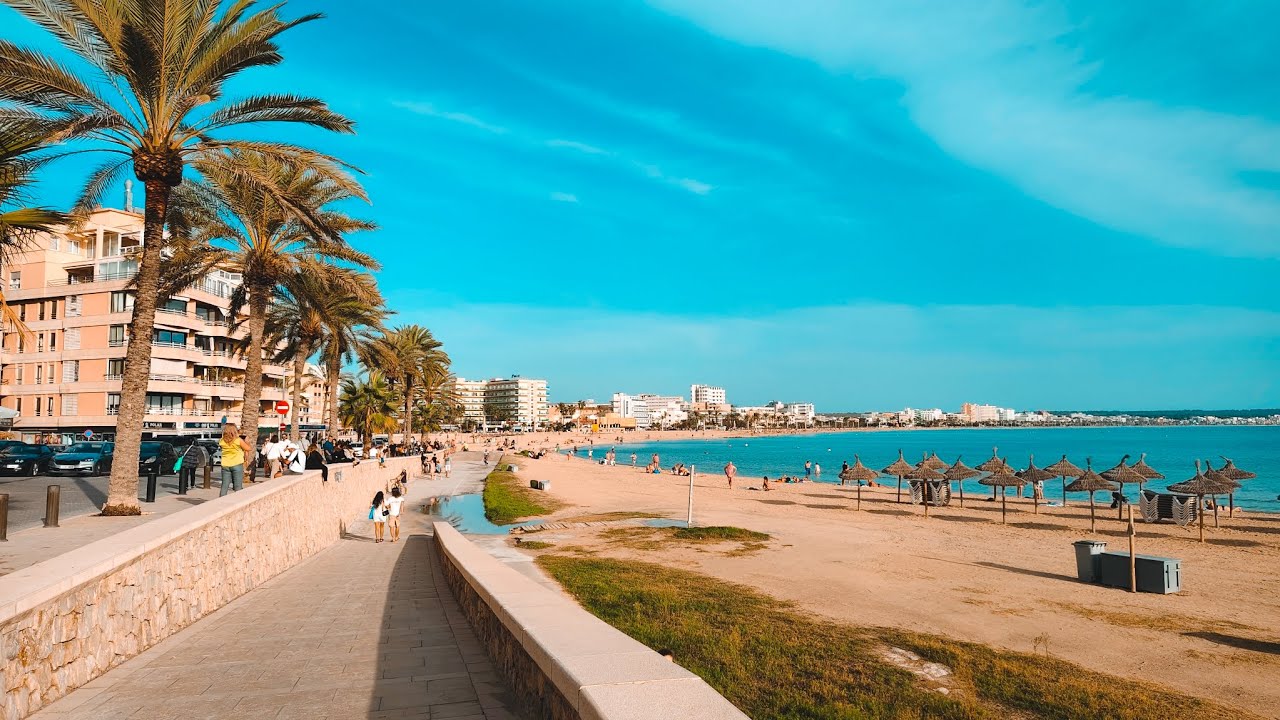 Mallorca, Platja de Palma, Can Pastilla 4K 2025