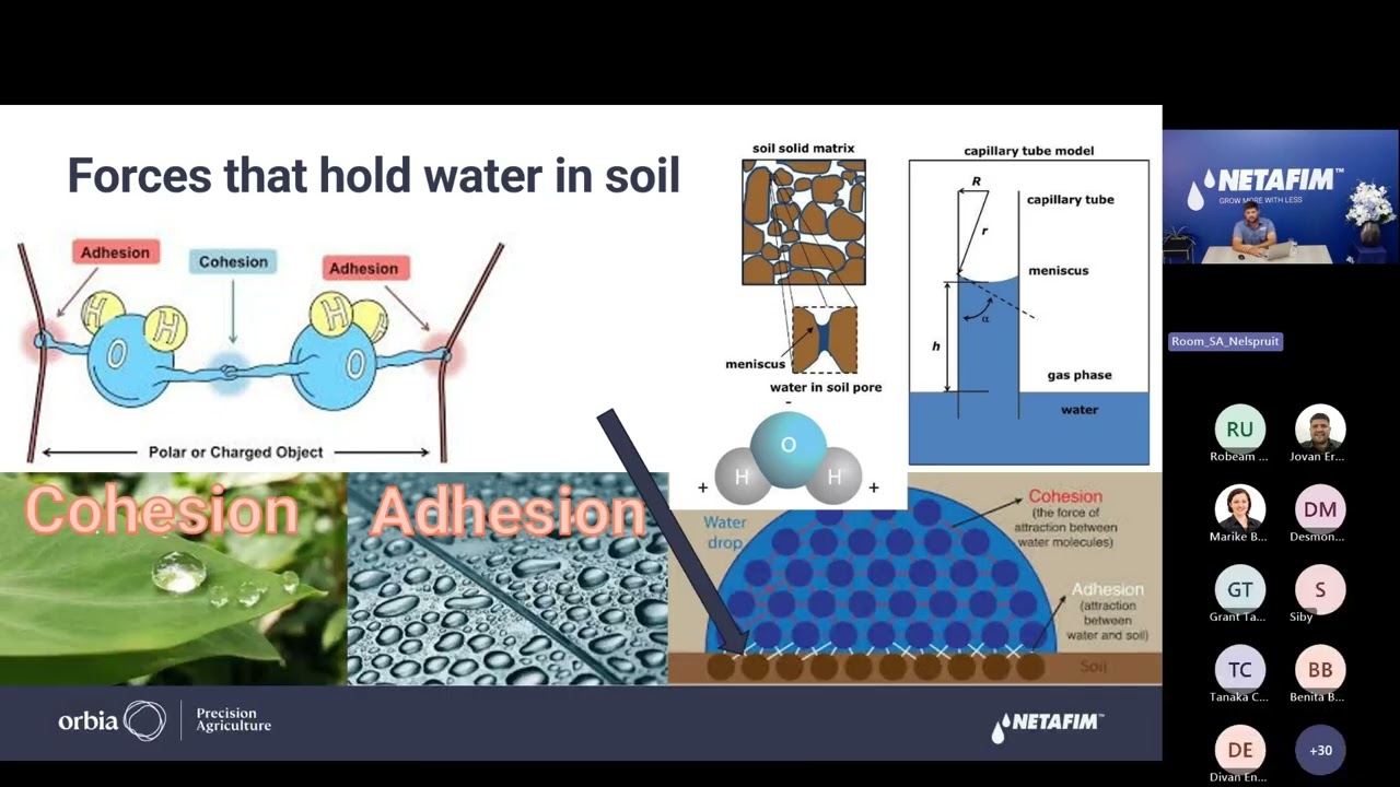 Webinar: Water Movement in Soil and Dripper Spacing Selection