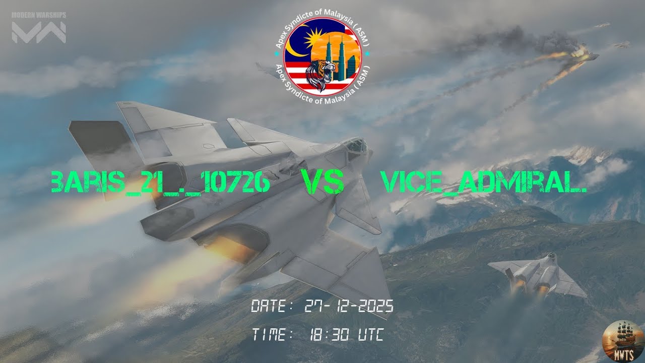 Round 5  |  BARIS21._10726 vs VICE_ADMIRAL.  |  Supreme Domination: Cruiser Dual  |  ASM