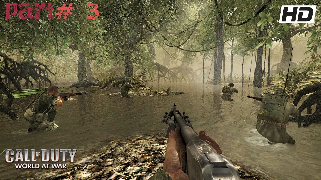 Scenes of World at War &ndash; Hard Landing (Mission 3) | Call of Duty | Ultra Graphics & Immersive Combat