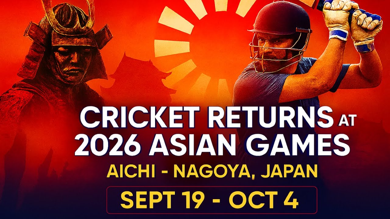 Japan Hosts Cricket&rsquo;s Asian Games 2026