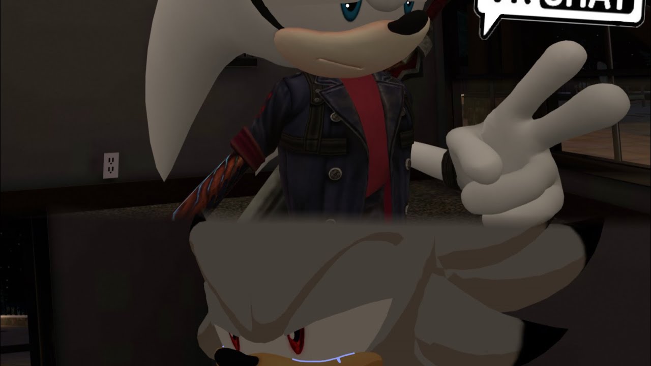 Пустота и серебро «разговаривают» [VRCHAT]