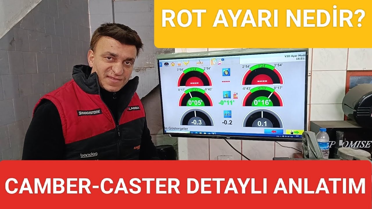 arabam çekme yapıyor. 3 kere rot ayarı yaptırdım düzelmedi. camber ne demek? @ilginc Eyüp