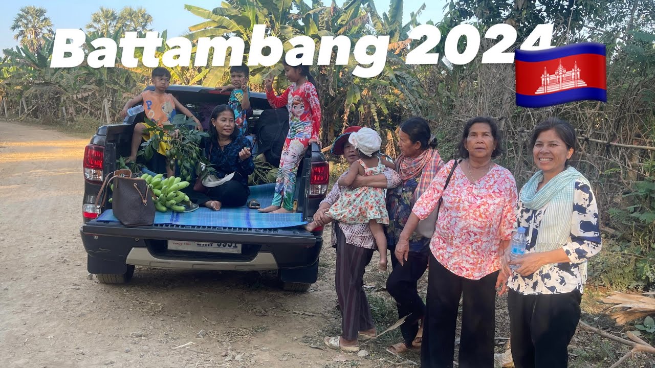 Battambang 2024 🇰🇭 (Real life country side ❤️)