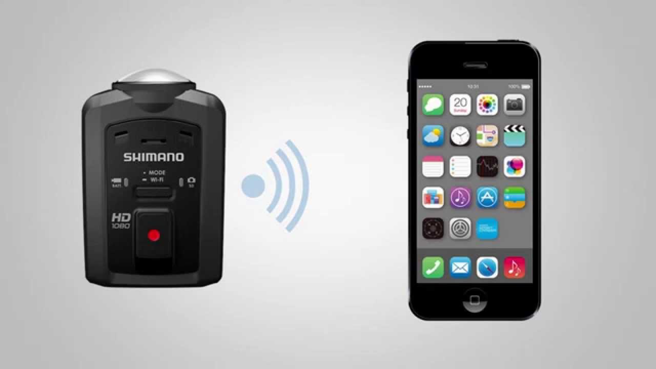 HOW TO USE THE Application   Shimano Sport Camera