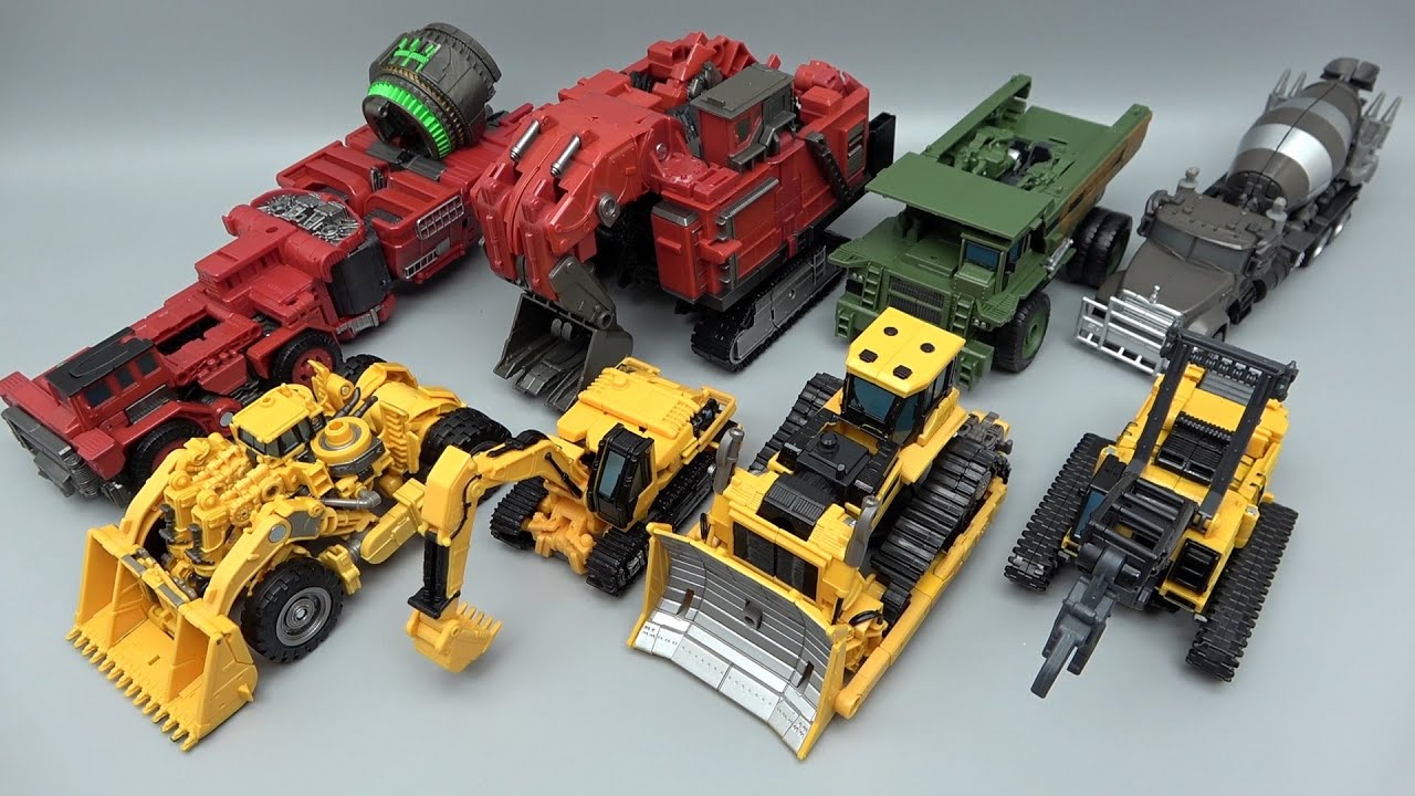 [트랜스포머]  데바스테이터 변신[TRANSFORMERS] DEVASTATOR TRANSFORMATION