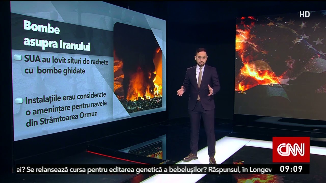Armata SUA a atacat bazele iraniene din Ormuz cu bombe de peste două tone