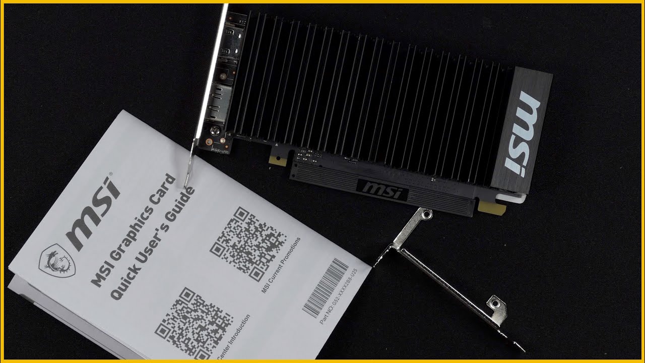 MSI GeForce GT 1030 Low Profile OC