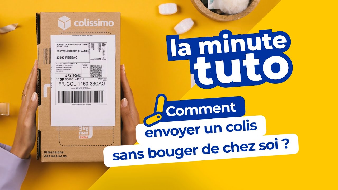 📦 Comment envoyer votre colis sans bouger de chez vous ?