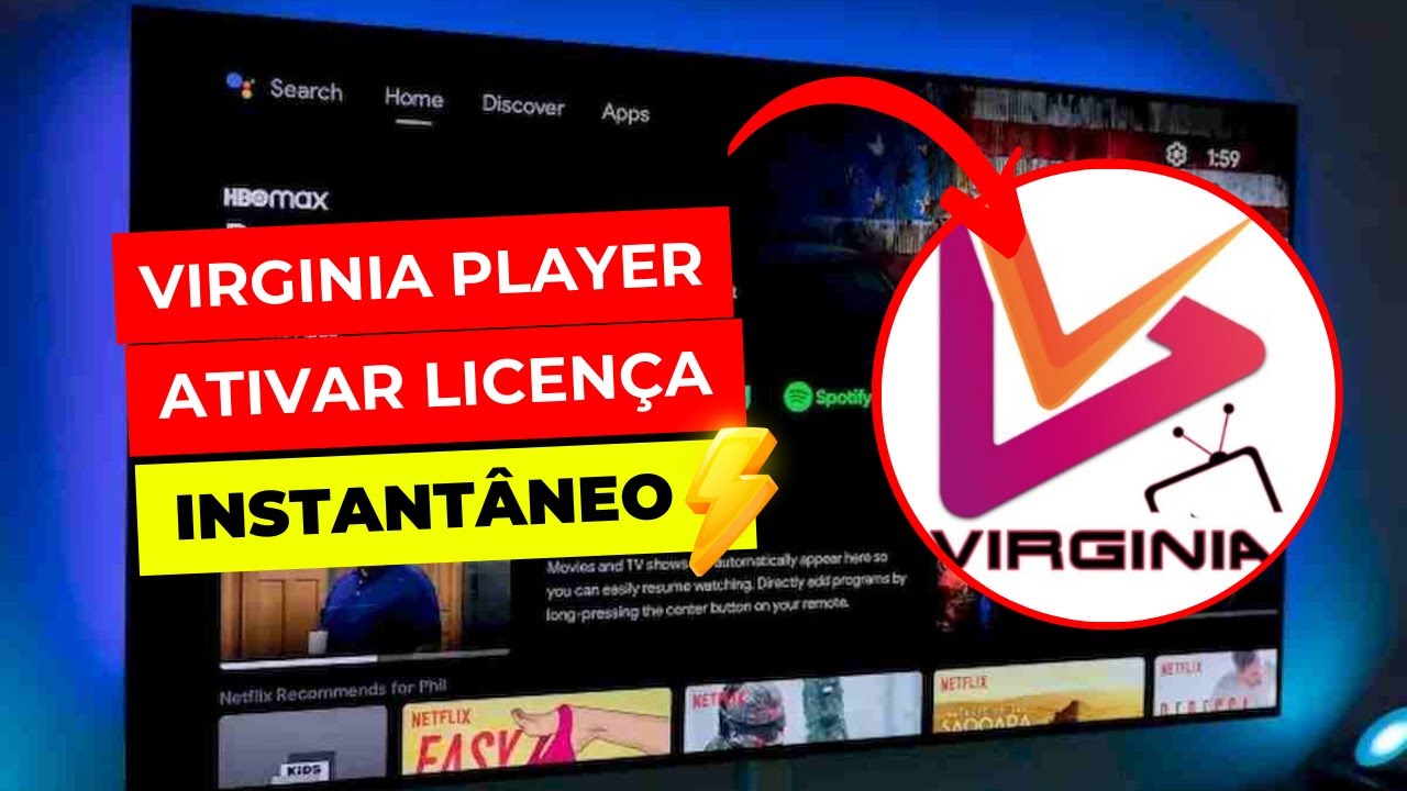 🔴 Virginia Player Como Ativar Licen&ccedil;a de Forma R&aacute;pida e F&aacute;cil