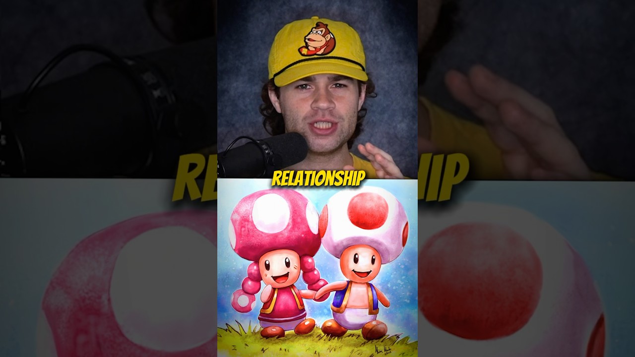 Toad and Toadette DATING?! #supermario #mariobros #mariomovie #nintendo #videogames