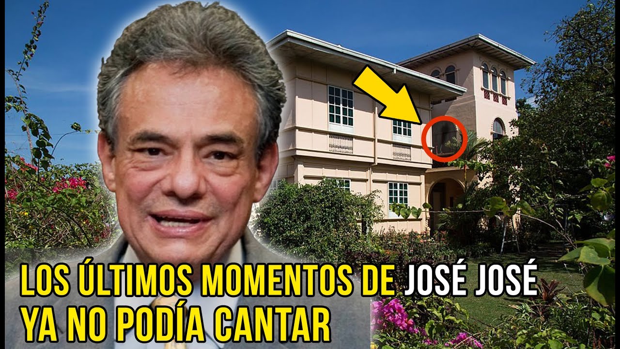 Los últimos momentos de José José: cuando la voz se quedó en silencio