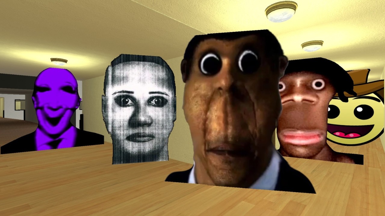 Unlimited Nextbots in Liminal hotel- Garry's Mod Gameplay#Nextbots_#Garry's world 200k