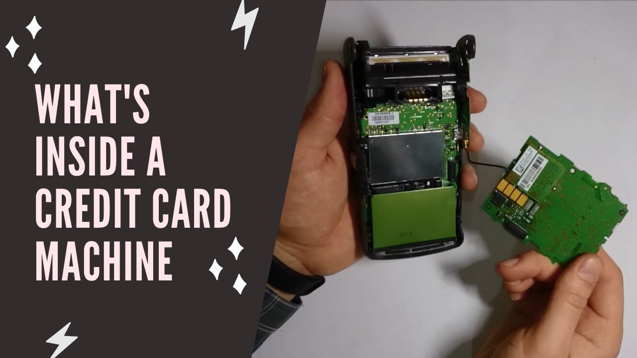 What's Inside a Portable Credit Card Machine