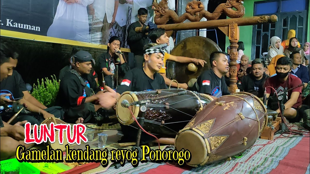 LANGGAM LUNTUR VERSI BAYU KENDANG REOG PONOROGO
