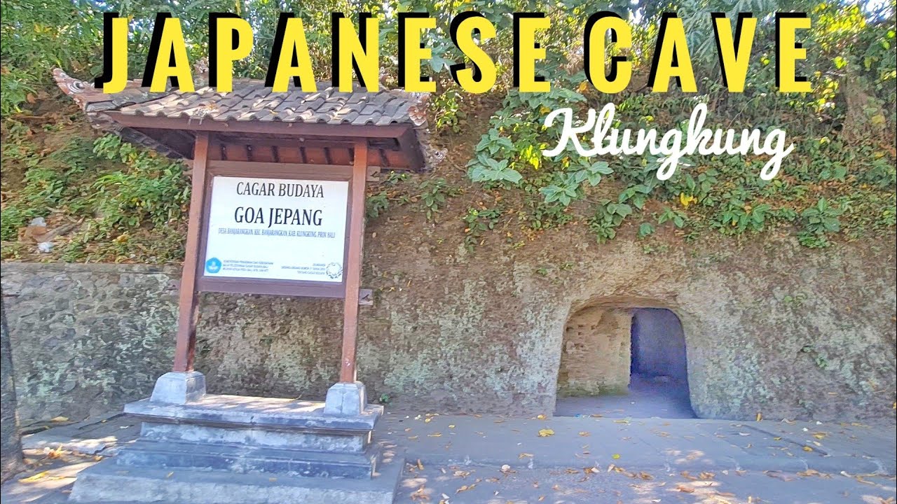 Goa Jepang Klungkung | Japanese Cave Klungkung Bali