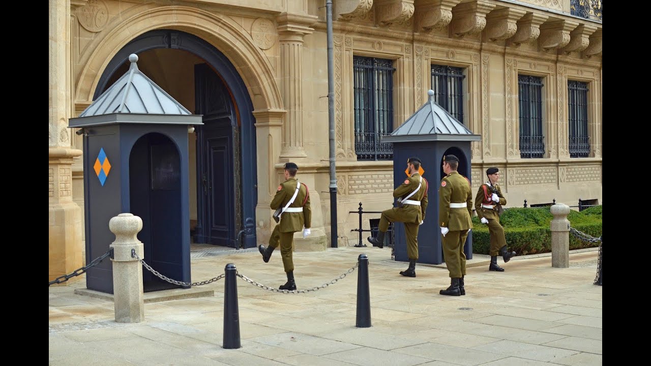 Changing of the Guard in Luxemburg