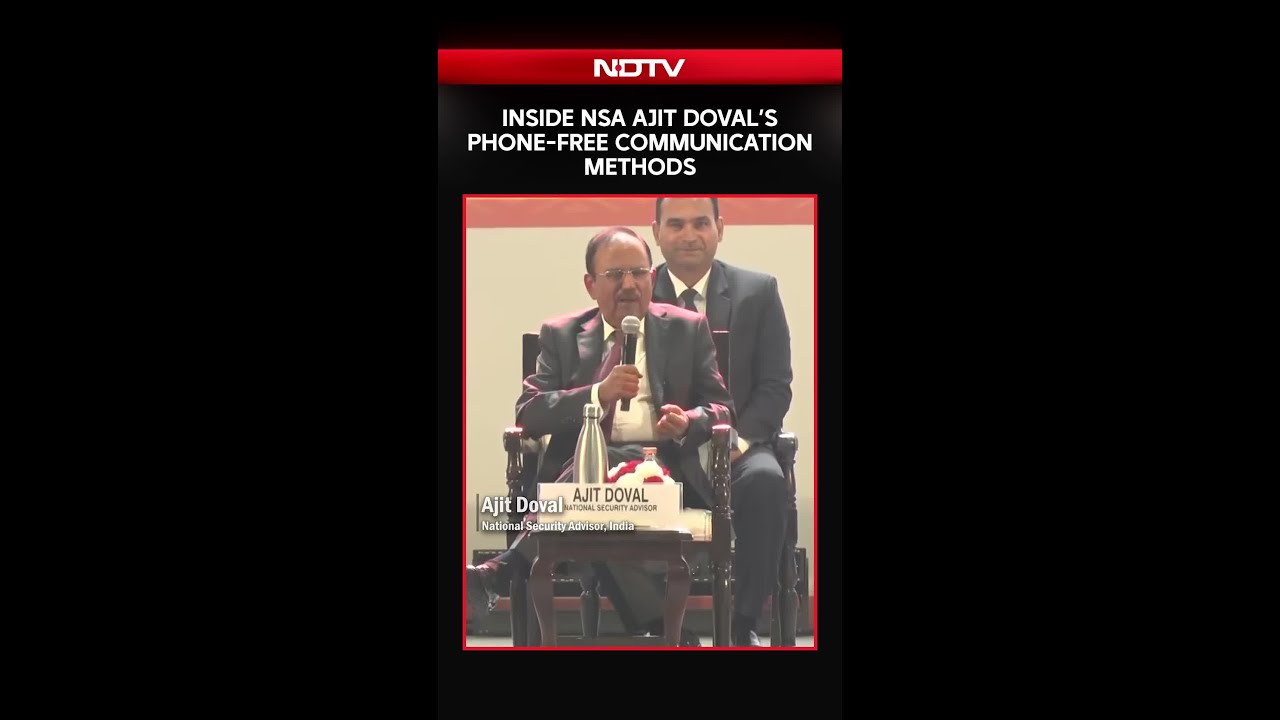 Inside NSA Ajit Doval&rsquo;s Phone-Free Communication Methods